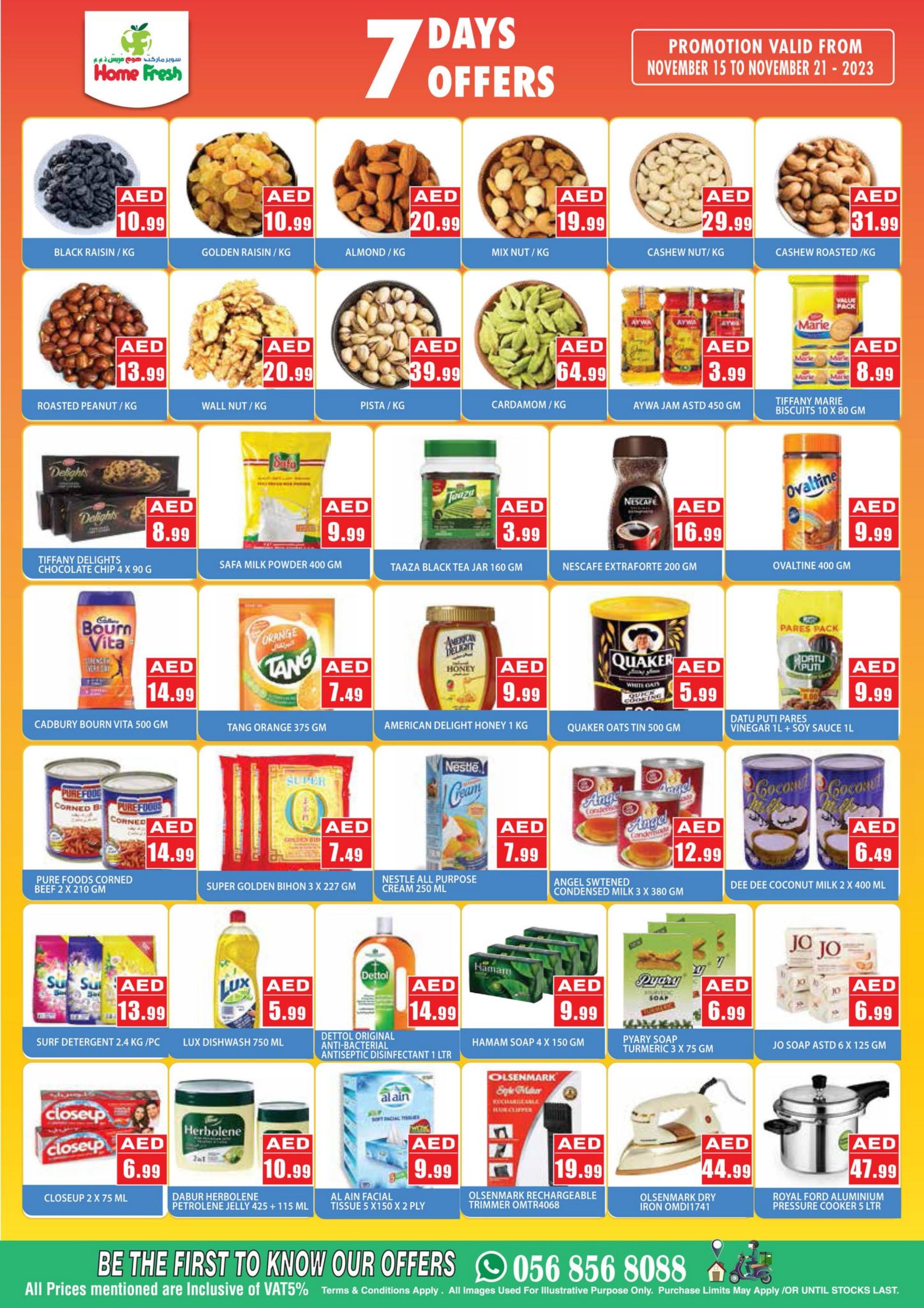 Page 3 at Weekly Offers at Home Fresh Supermarket Abu Dhabi