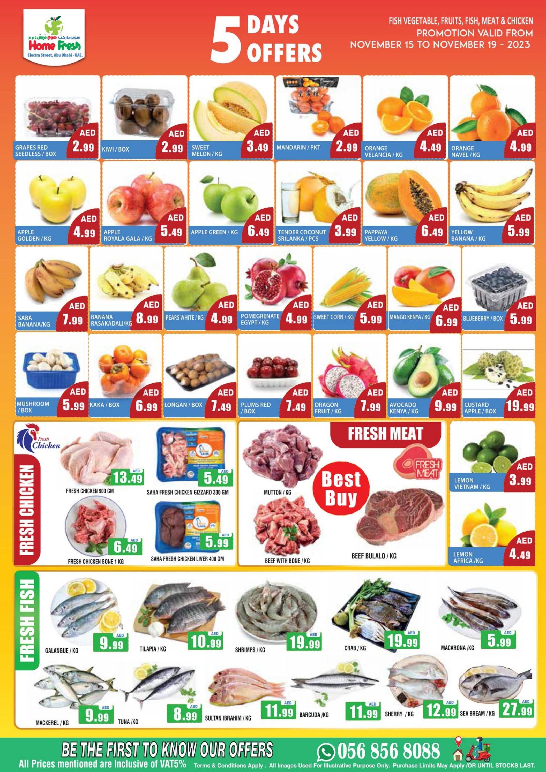 Page 5 at Weekly Offers at Home Fresh Supermarket Abu Dhabi
