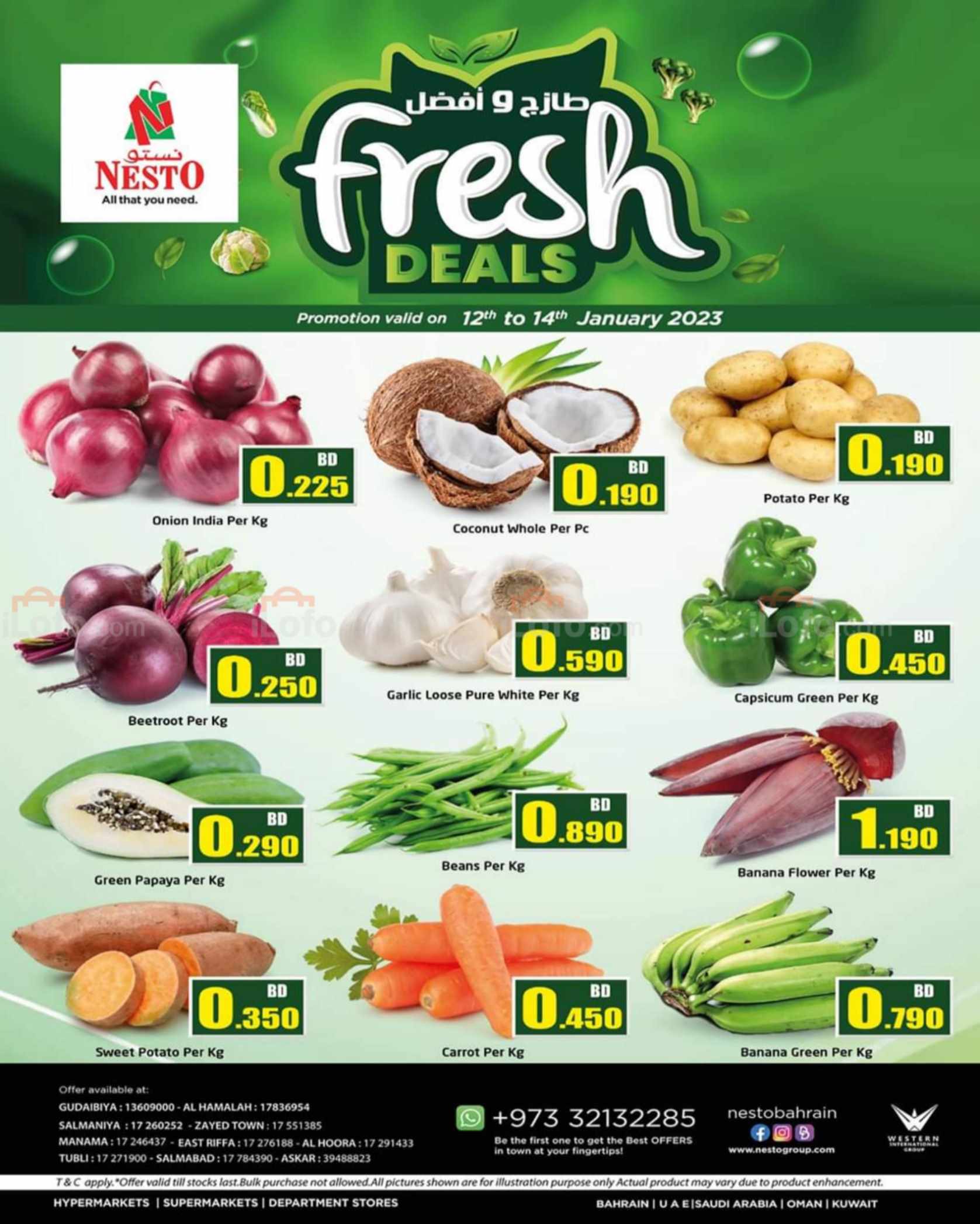 Page 1 at Freshtival Deals at Nesto Bahrain