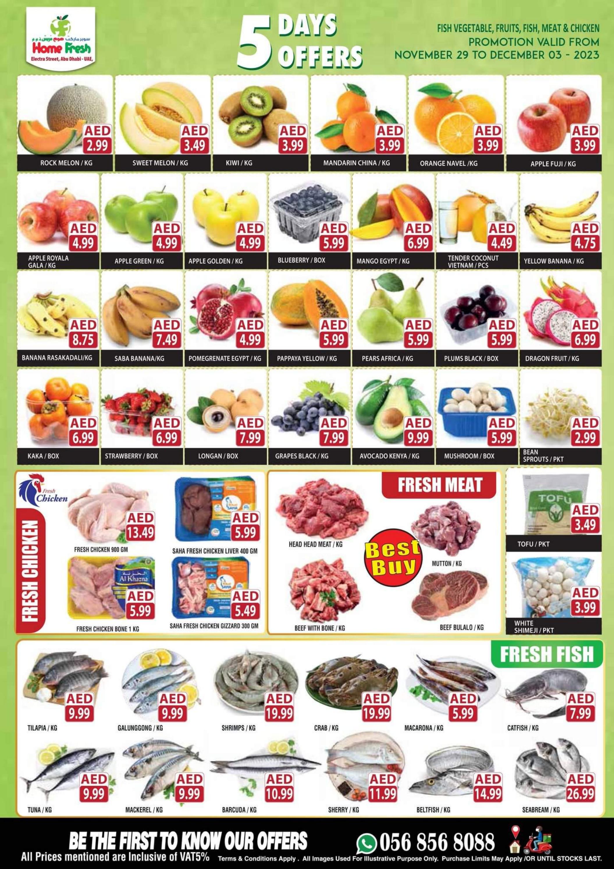 Page 5 at National Day offers at Home Fresh Supermarket Abu Dhabi