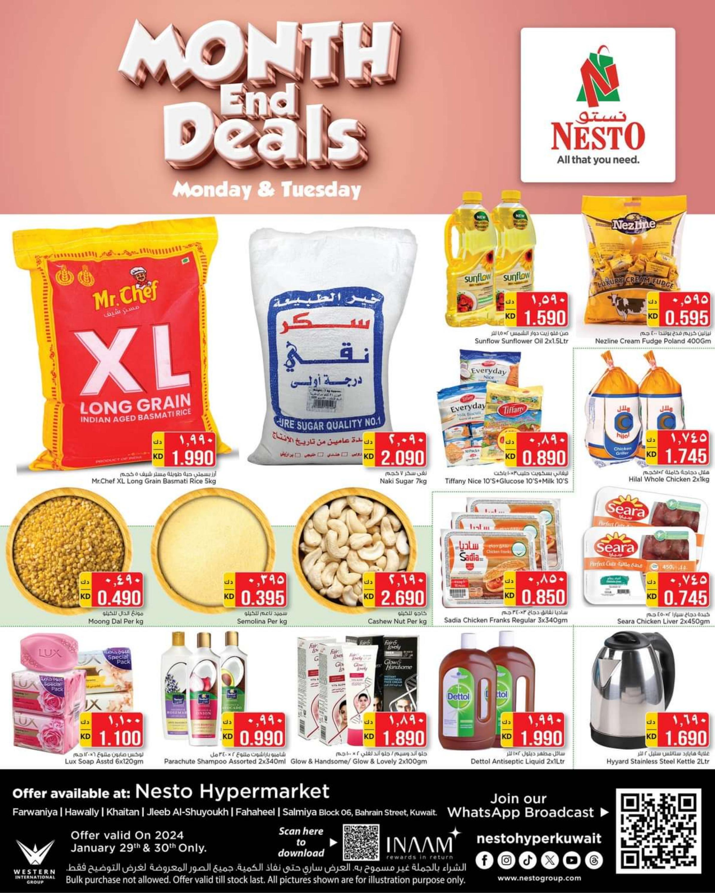 Page 1 at Month end Deals at Nesto hypermarket Kuwait