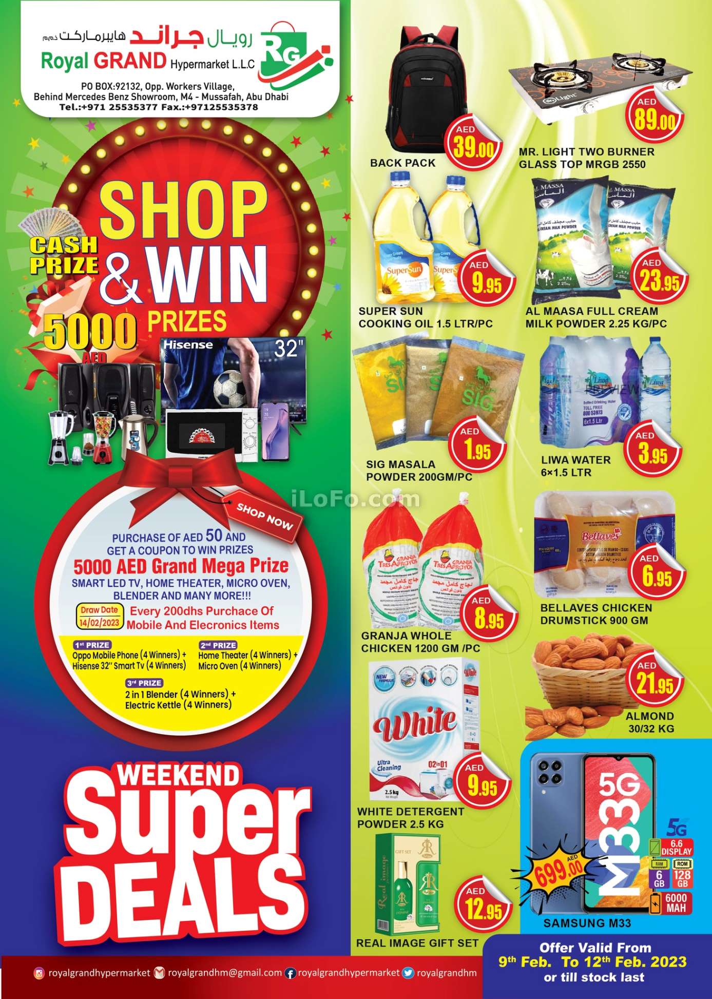 Page 1 at Super Crazy Deals at Royal Grand Hypermarket UAE