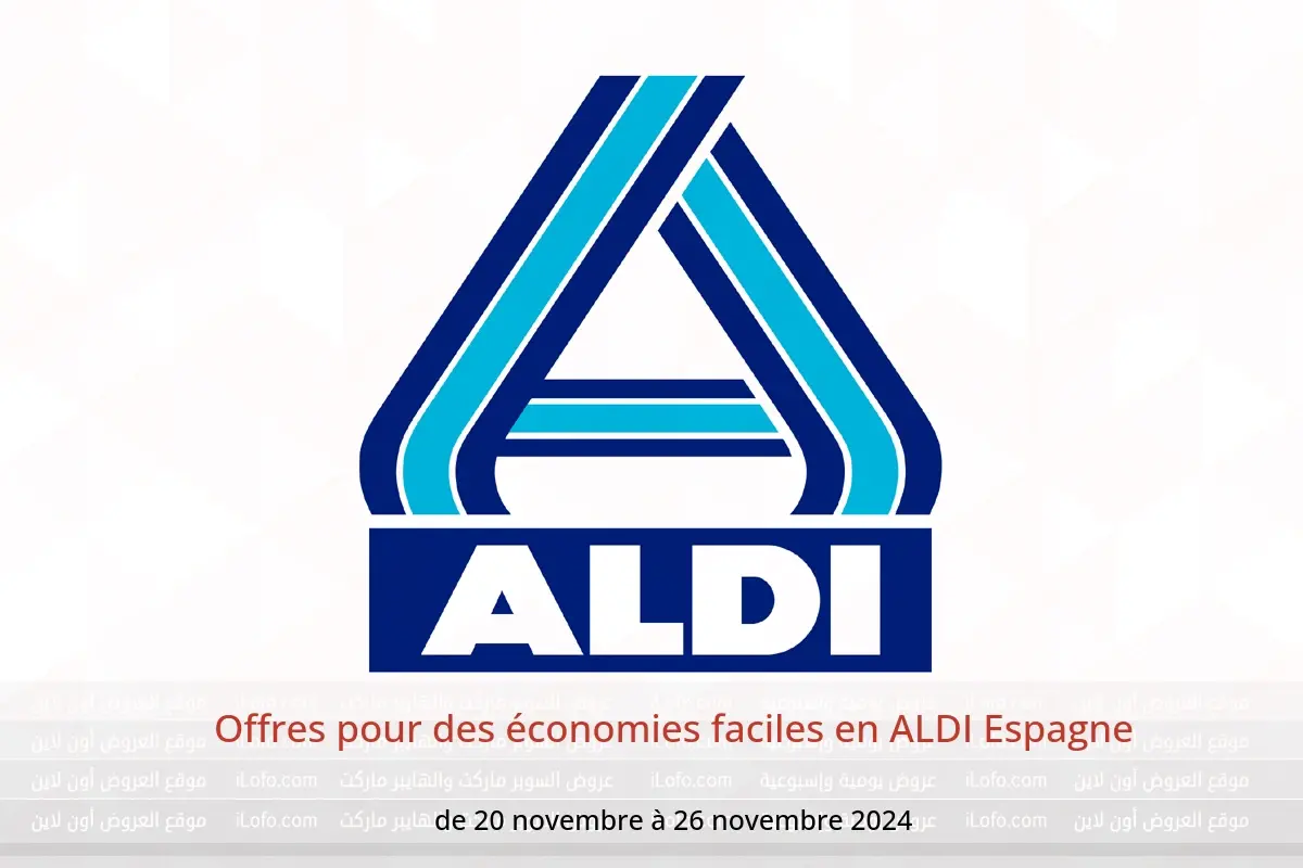 Offres ALDI Espagne de 20 à 26 novembre 2024 Offres pour des économies faciles - ALDI - Espagne - 20 novembre 2024 – 26 novembre 2024 - Page 1