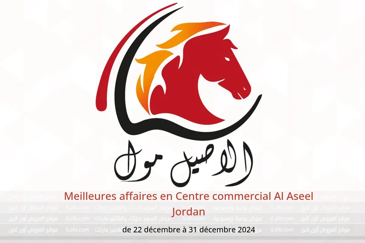 Offres Centre commercial Al Aseel Jordan de 22 à 31 décembre 2024 Meilleures affaires - Centre commercial Al Aseel - Jordan - 22 decembre 2024 – 31 decembre 2024 - Page 1