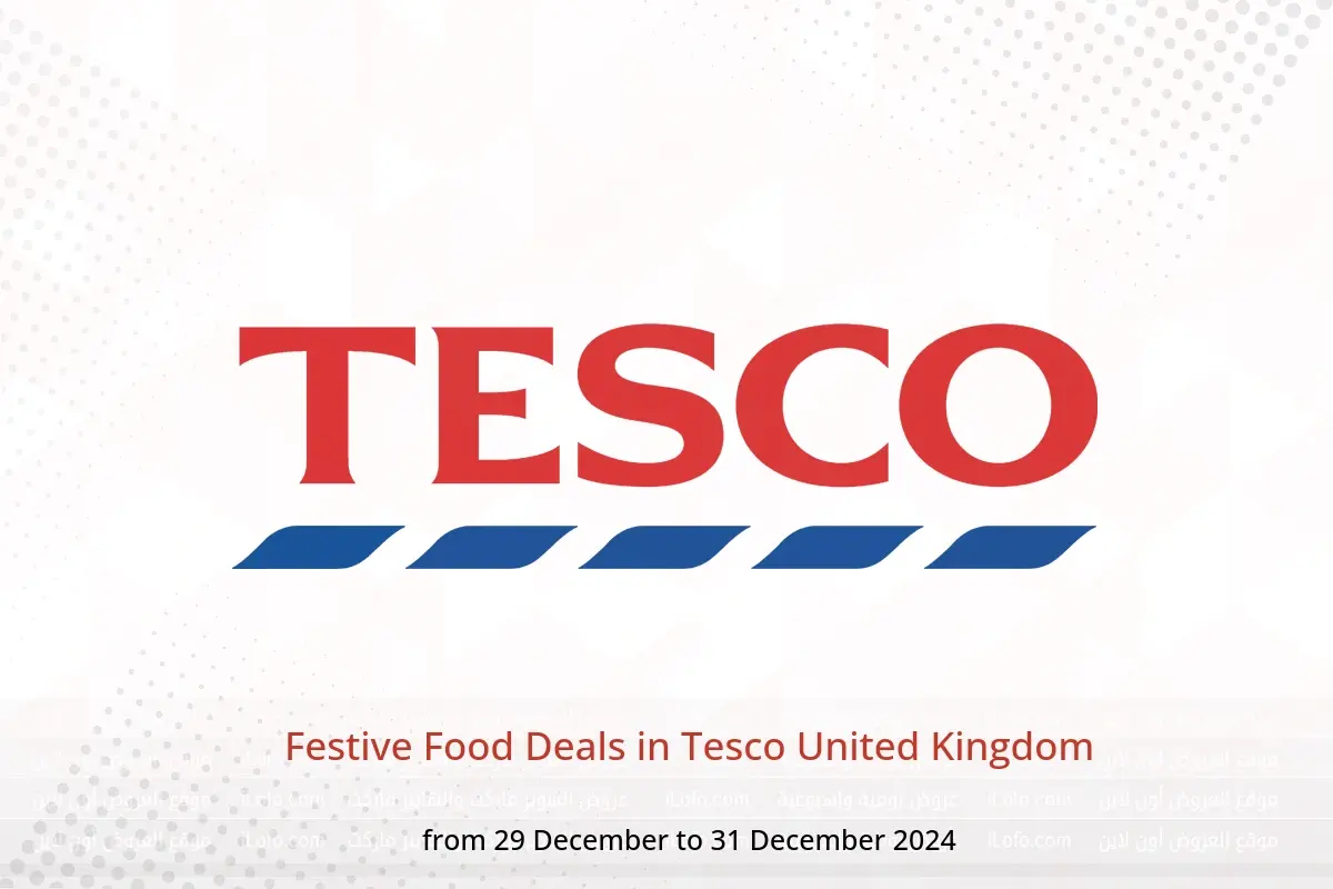 Tesco United Kingdom Offers from 29 to 31 December 2024 Festive Food Deals - Tesco - United Kingdom - 29 December 2024 – 31 December 2024 - Page 1