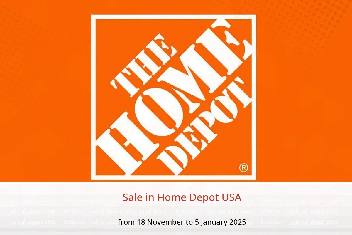 Home Depot USA Offers from 18 November to 5 January 2025 Sale - Home Depot - USA - 18 November 2024 – 5 January 2025 - Page 1