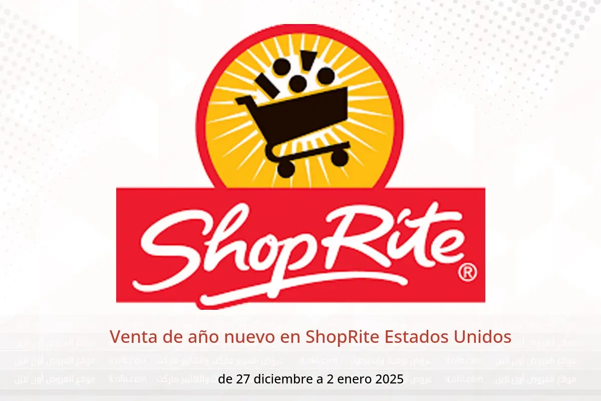 Ofertas de ShopRite Estados Unidos de 27 diciembre a 2 enero 2025 Venta de año nuevo - ShopRite - Estados Unidos - 27 diciembre 2024 – 2 enero 2025 - Página 1