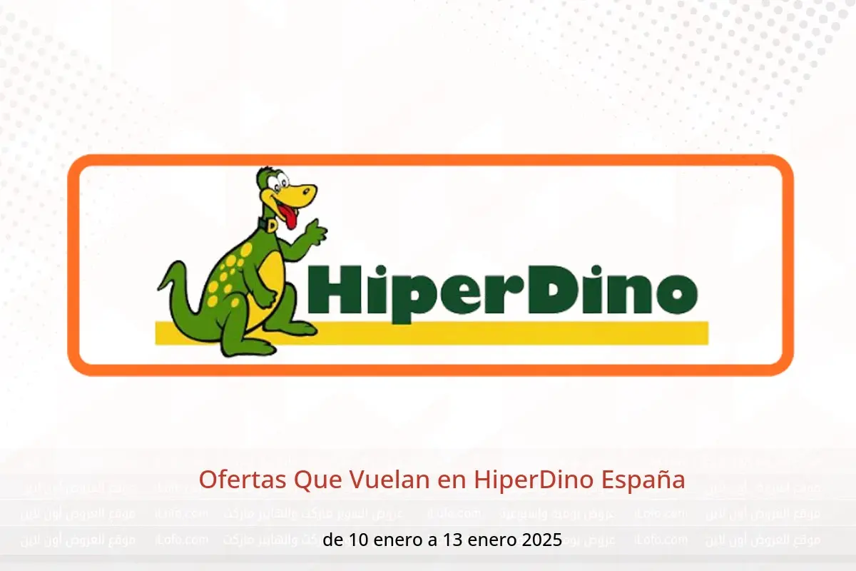 Ofertas de HiperDino España de 10 a 13 enero 2025 Ofertas Que Vuelan - HiperDino - España - 10 enero 2025 – 13 enero 2025 - Página 1