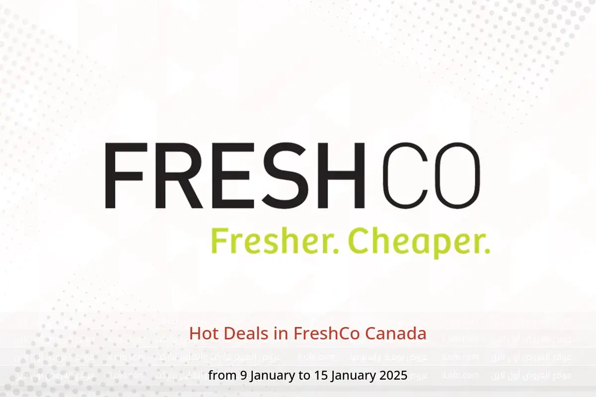 FreshCo Canada Offers from 9 to 15 January 2025 Hot Deals - FreshCo - Canada - 9 January 2025 – 15 January 2025 - Page 1