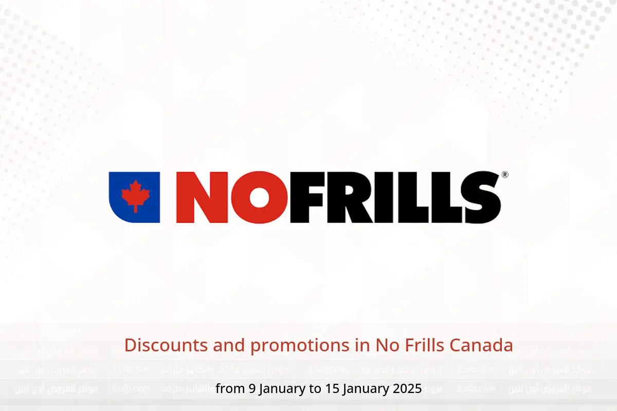 No Frills Canada Offers from 9 to 15 January 2025 Discounts and promotions - No Frills - Canada - 9 January 2025 – 15 January 2025 - Page 1