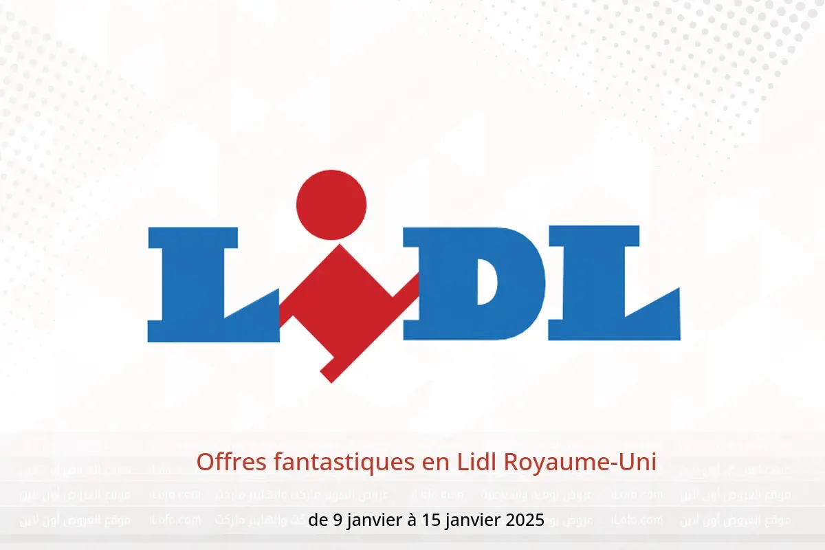 Offres Lidl Royaume-Uni de 9 à 15 janvier 2025 Offres fantastiques - Lidl - Royaume-Uni - 9 janvier 2025 – 15 janvier 2025 - Page 1