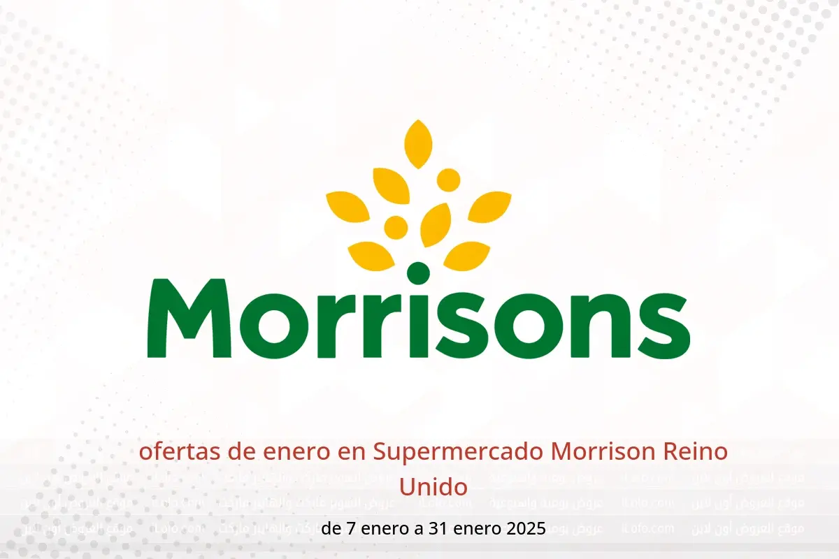 Ofertas de Supermercado Morrison Reino Unido de 7 a 31 enero 2025 ofertas de enero - Supermercado Morrison - Reino Unido - 7 enero 2025 – 31 enero 2025 - Página 1