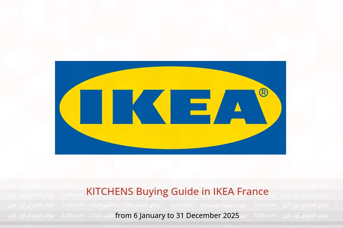 IKEA France Offers from 6 January to 31 December 2025 KITCHENS Buying Guide - IKEA - France - 6 January 2025 – 31 December 2025 - Page 1