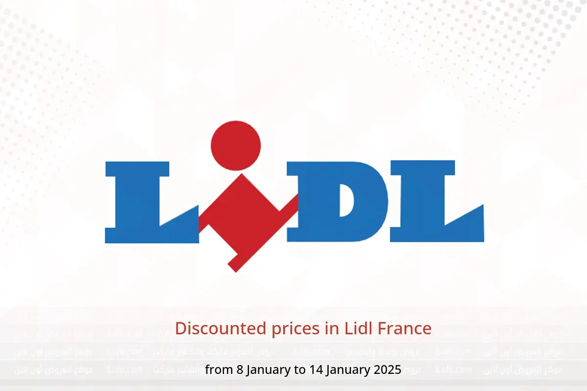 Lidl France Offers from 8 to 14 January 2025 Discounted prices - Lidl - France - 8 January 2025 – 14 January 2025 - Page 1