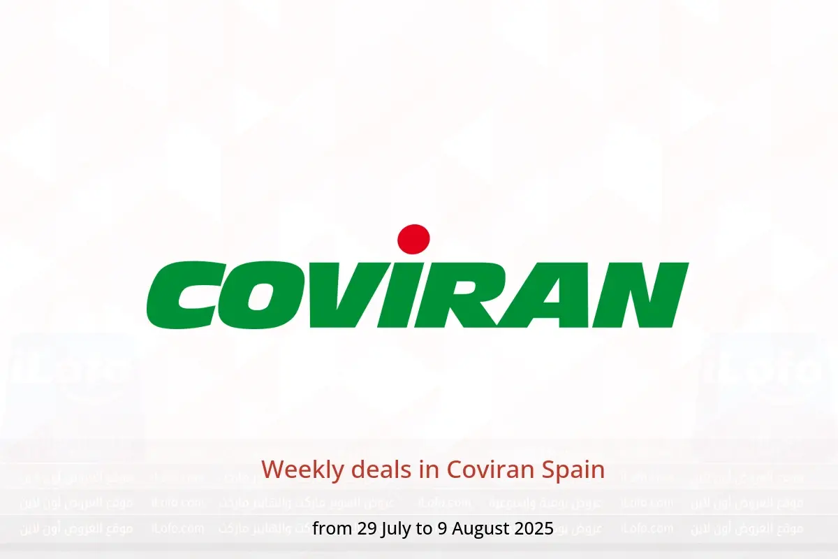 Coviran Spain Offers from 29 July to 9 August 2025 Weekly deals - Coviran - Spain - 29 July 2025 – 9 August 2025 - Page 1
