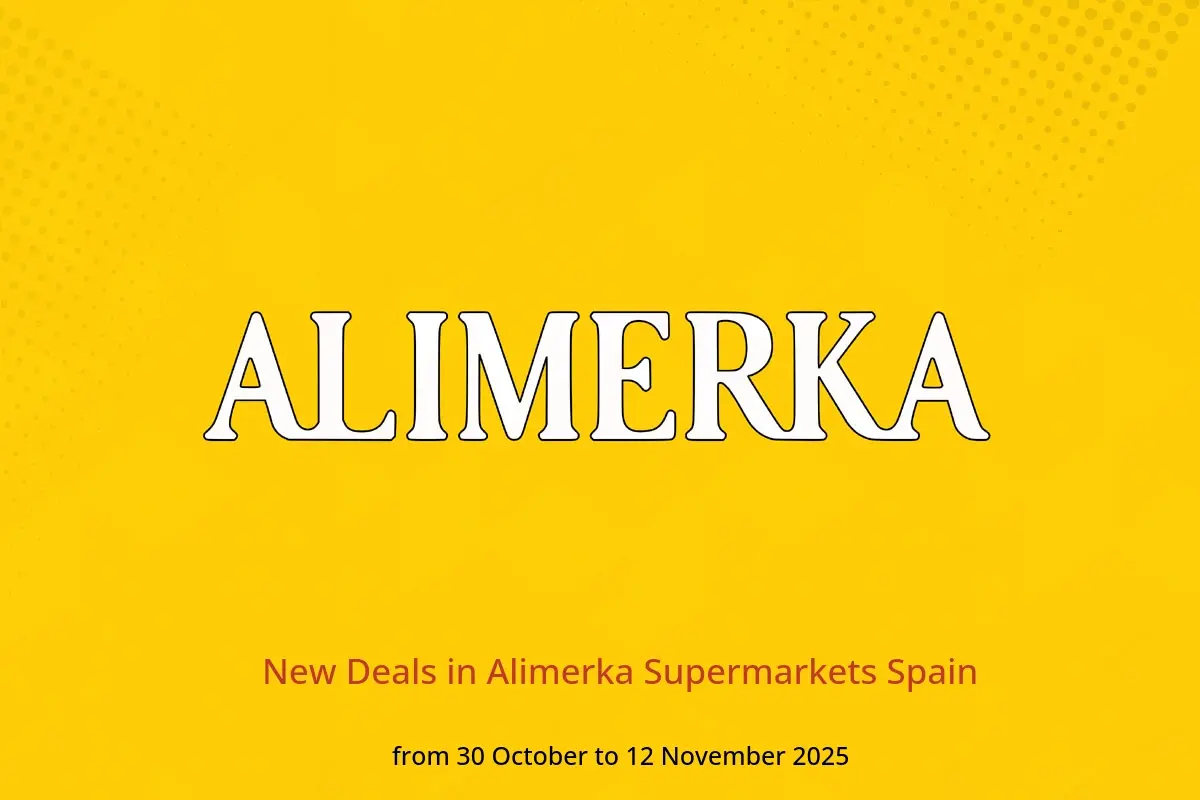 Alimerka Supermarkets Spain Offers from 30 October to 12 November 2025 New Deals - Alimerka Supermarkets - Spain - 30 October 2025 – 12 November 2025 - Page 1