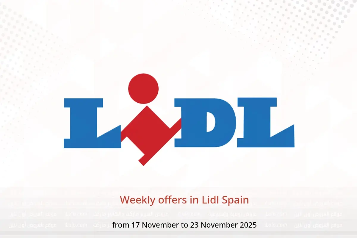 Lidl Spain Offers from 17 to 23 November 2025 Weekly offers - Lidl - Spain - 17 November 2025 – 23 November 2025 - Page 1
