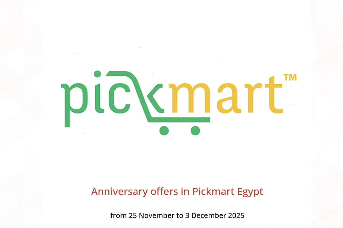 Pickmart Egypt Offers from 25 November to 3 December 2025 Anniversary offers - Pickmart - Egypt - 25 November 2025 – 3 December 2025 - Page 1
