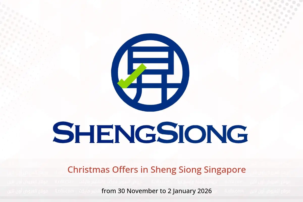Sheng Siong Singapore Offers from 30 November to 2 January 2026 Christmas Offers - Sheng Siong - Singapore - 30 November 2025 – 2 January 2026 - Page 1
