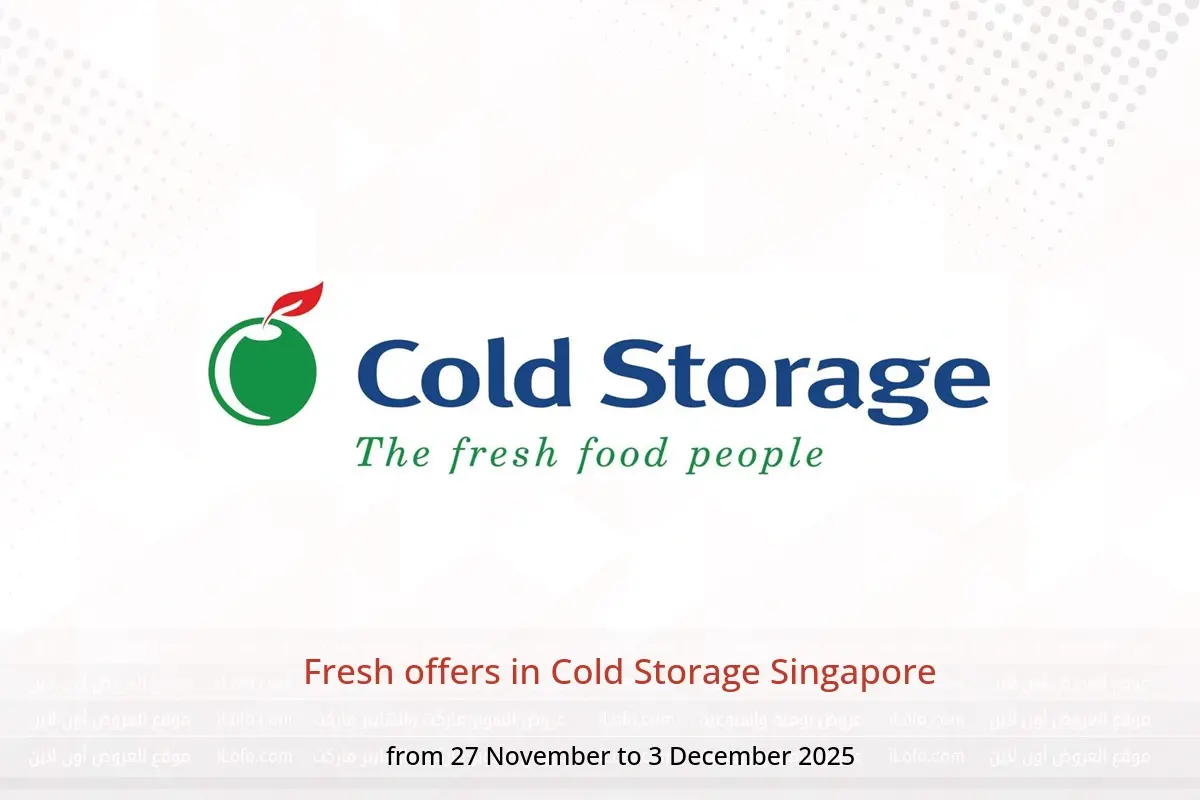 Cold Storage Singapore Offers from 27 November to 3 December 2025 Fresh offers - Cold Storage - Singapore - 27 November 2025 – 3 December 2025 - Page 1