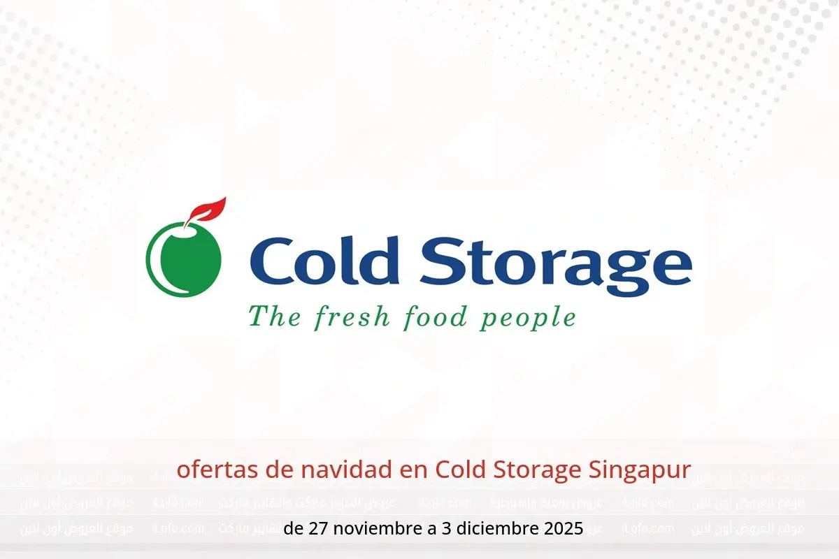 Ofertas de Cold Storage Singapur de 27 noviembre a 3 diciembre 2025 ofertas de navidad - Cold Storage - Singapur - 27 noviembre 2025 – 3 diciembre 2025 - Página 1