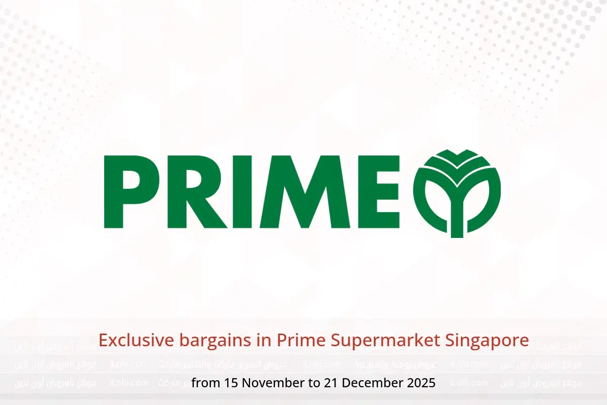 Prime Supermarket Singapore Offers from 15 November to 21 December 2025 Exclusive bargains - Prime Supermarket - Singapore - 15 November 2025 – 21 December 2025 - Page 1