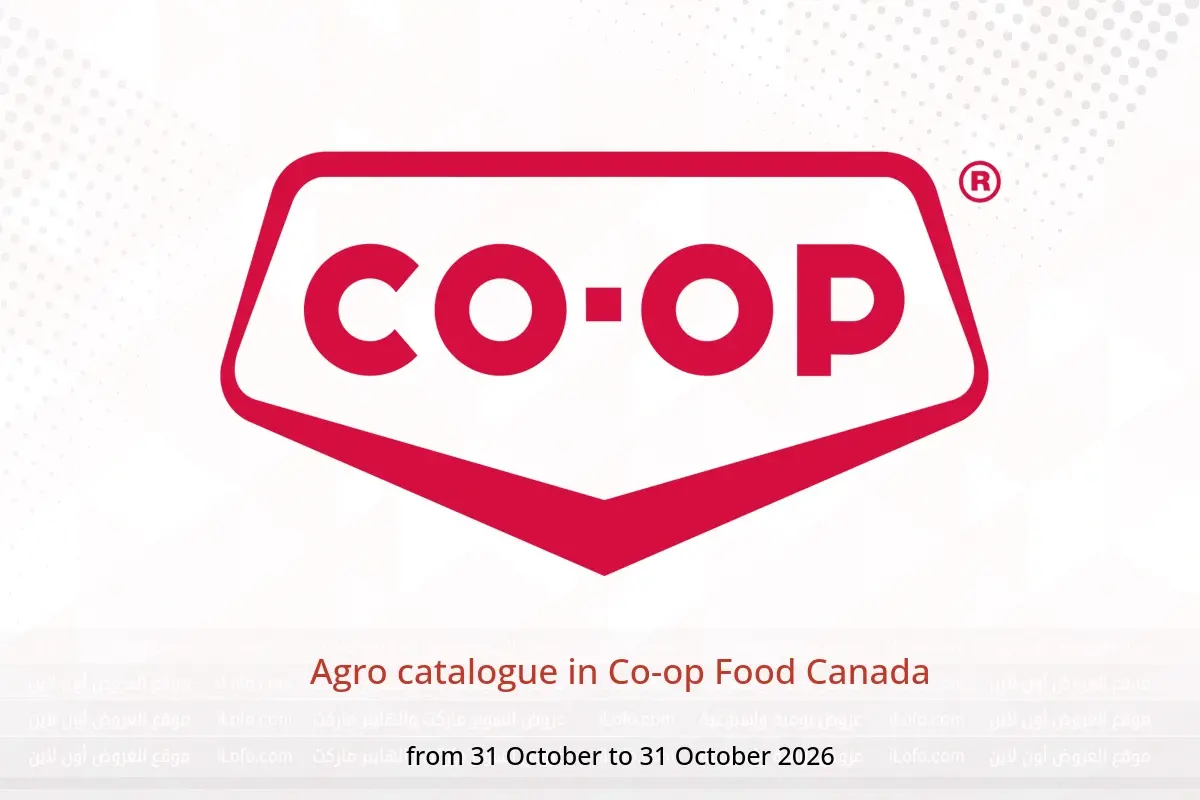 Co-op Food Canada Offers from 31 to 31 October 2026 Agro catalogue - Co-op Food - Canada - 30 October 2025 – 30 October 2026 - Page 1