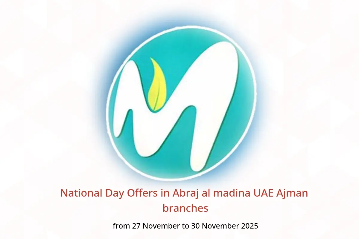 Abraj al madina  Ajman  Offers from 27 to 30 November National Day Offers - Abraj al madina - UAE - 27 November 2025 – 30 November 2025 - Page 1