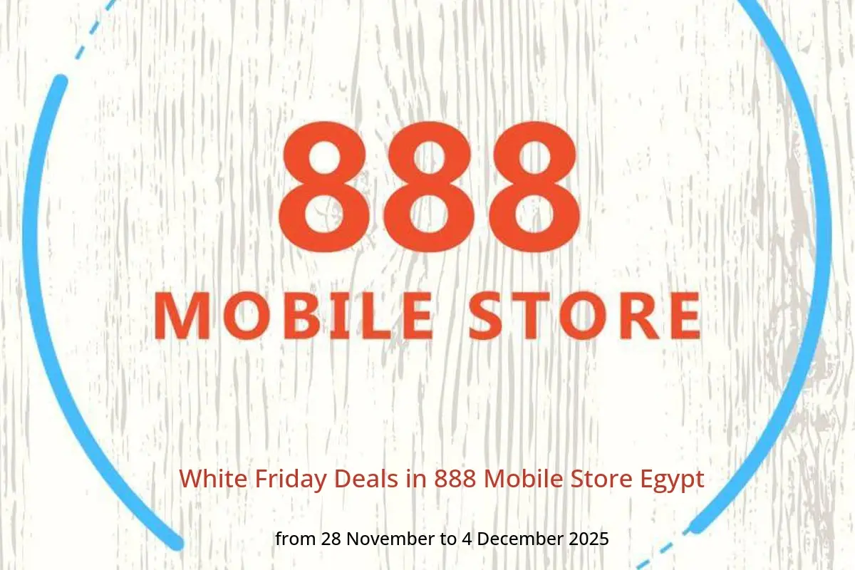 888 Mobile Store Egypt Offers from 28 November to 4 December 2025 White Friday Deals - 888 Mobile Store - Egypt - 28 November 2025 – 4 December 2025 - Page 1