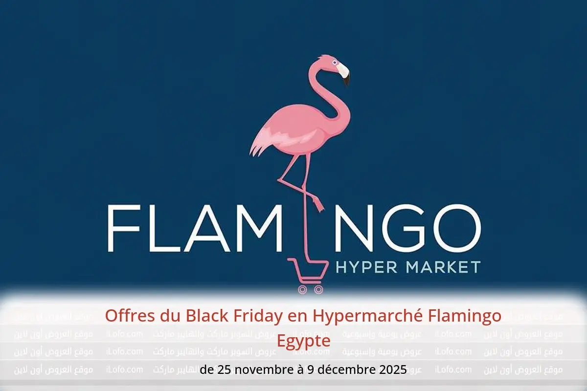 Offres Hypermarché Flamingo Egypte de 25 novembre à 9 décembre 2025 Offres du Black Friday - Hypermarché Flamingo - Egypte - 25 novembre 2025 – 9 decembre 2025 - Page 1