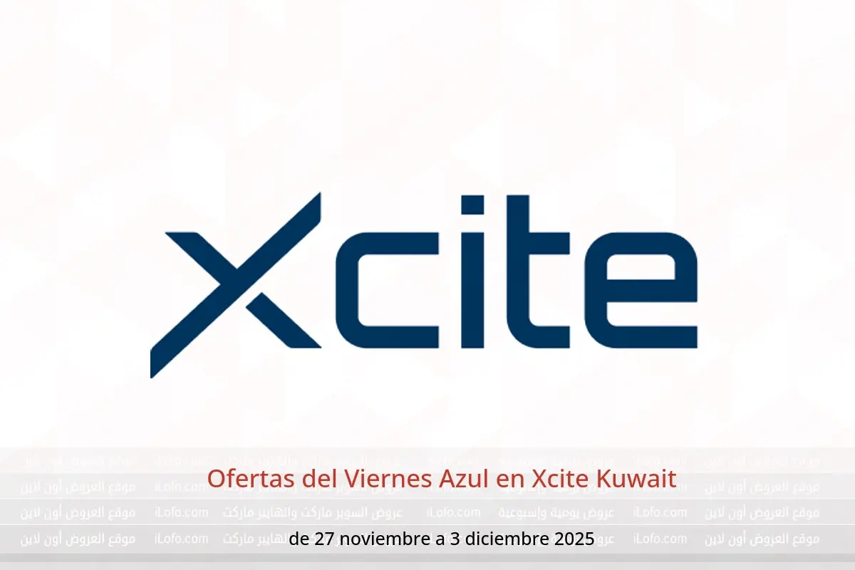 Ofertas de Xcite Kuwait de 27 noviembre a 3 diciembre 2025 Ofertas del Viernes Azul - Xcite - Kuwait - 27 noviembre 2025 – 3 diciembre 2025 - Página 1