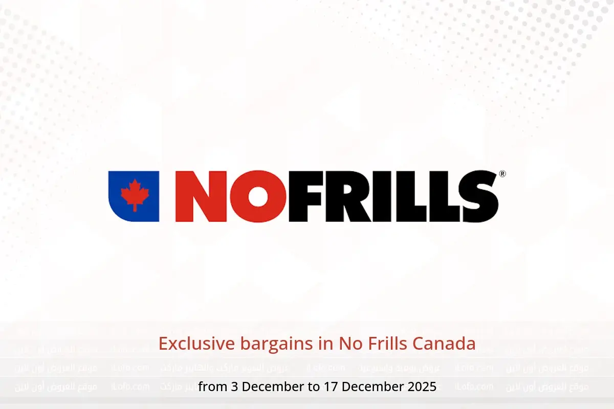 No Frills Canada Offers from 3 to 17 December 2025 Exclusive bargains - No Frills - Canada - 3 December 2025 – 17 December 2025 - Page 1