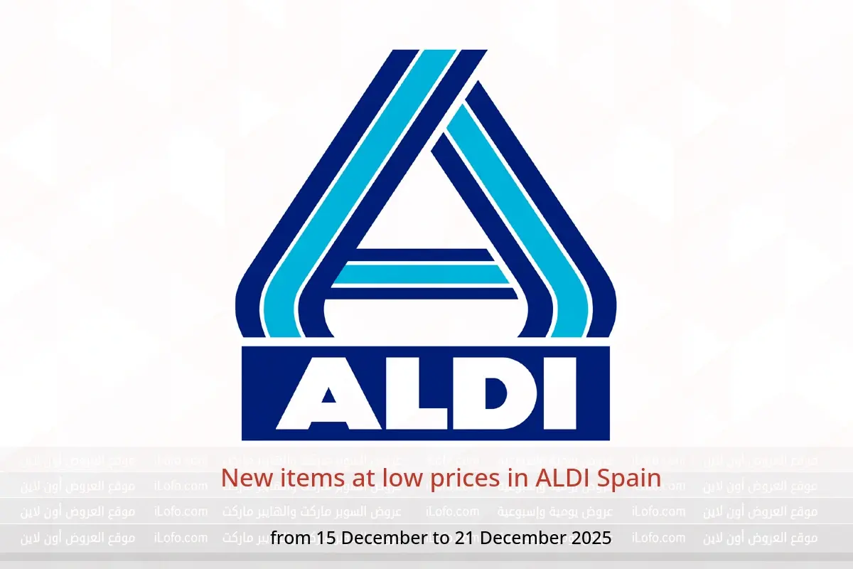 ALDI Spain Offers from 15 to 21 December 2025 New items at low prices - ALDI - Spain - 15 December 2025 – 21 December 2025 - Page 1