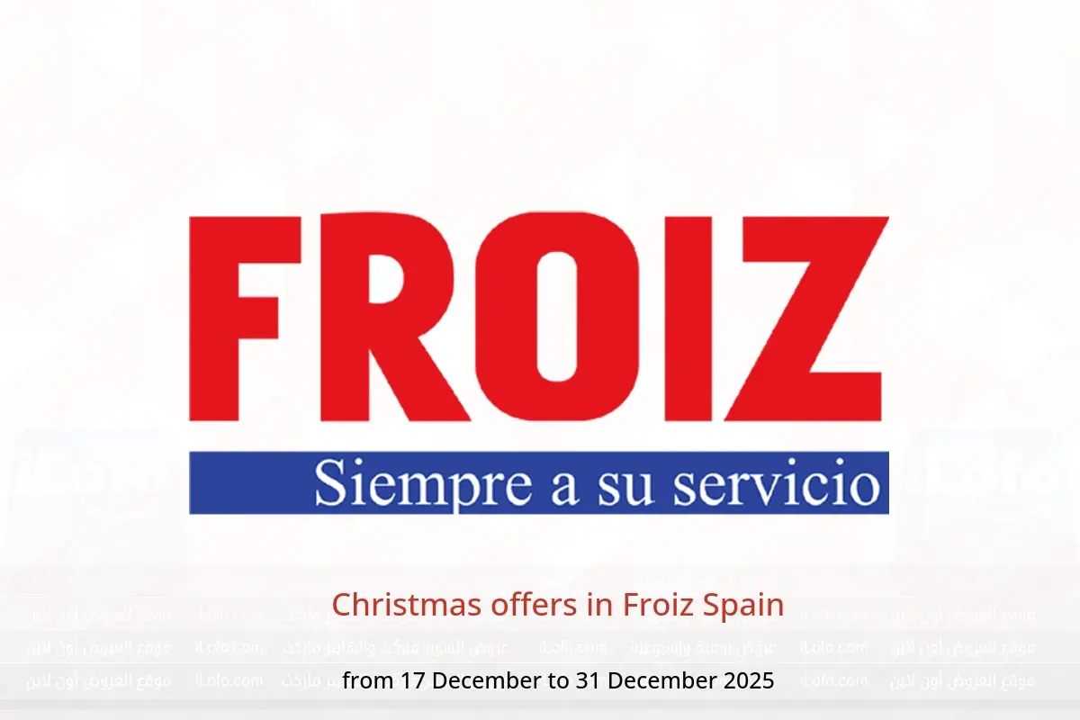 Froiz Spain Offers from 17 to 31 December 2025 Christmas offers - Froiz - Spain - 17 December 2025 – 31 December 2025 - Page 1