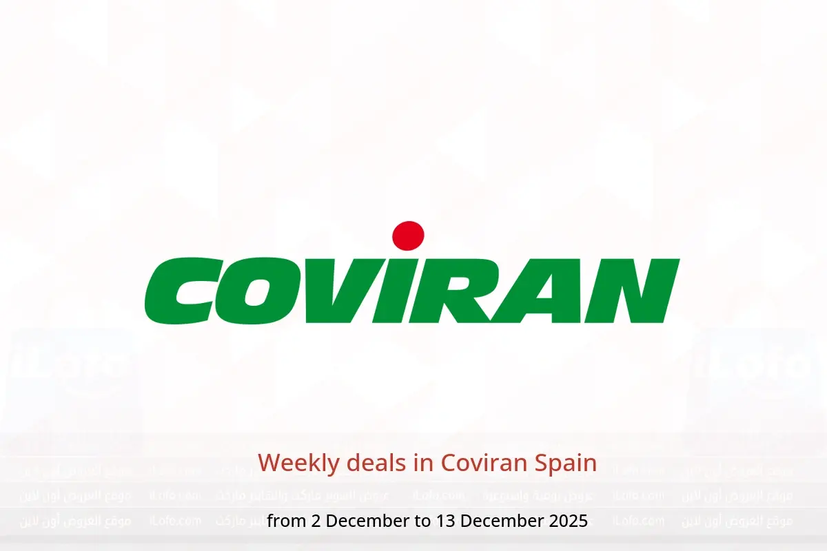 Coviran Spain Offers from 2 to 13 December 2025 Weekly deals - Coviran - Spain - 2 December 2025 – 13 December 2025 - Page 1