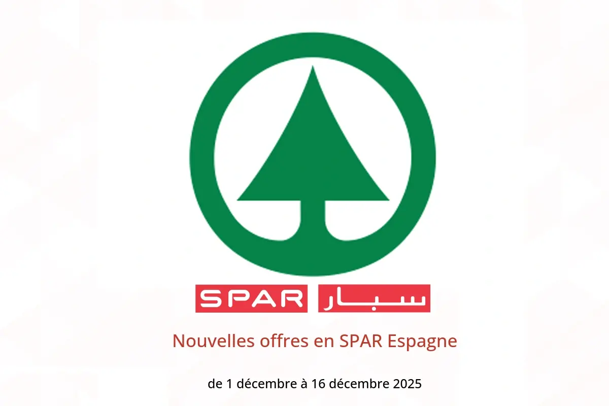 Offres SPAR Espagne de 1 à 16 décembre 2025 Nouvelles offres - SPAR - Espagne - 1 decembre 2025 – 16 decembre 2025 - Page 1