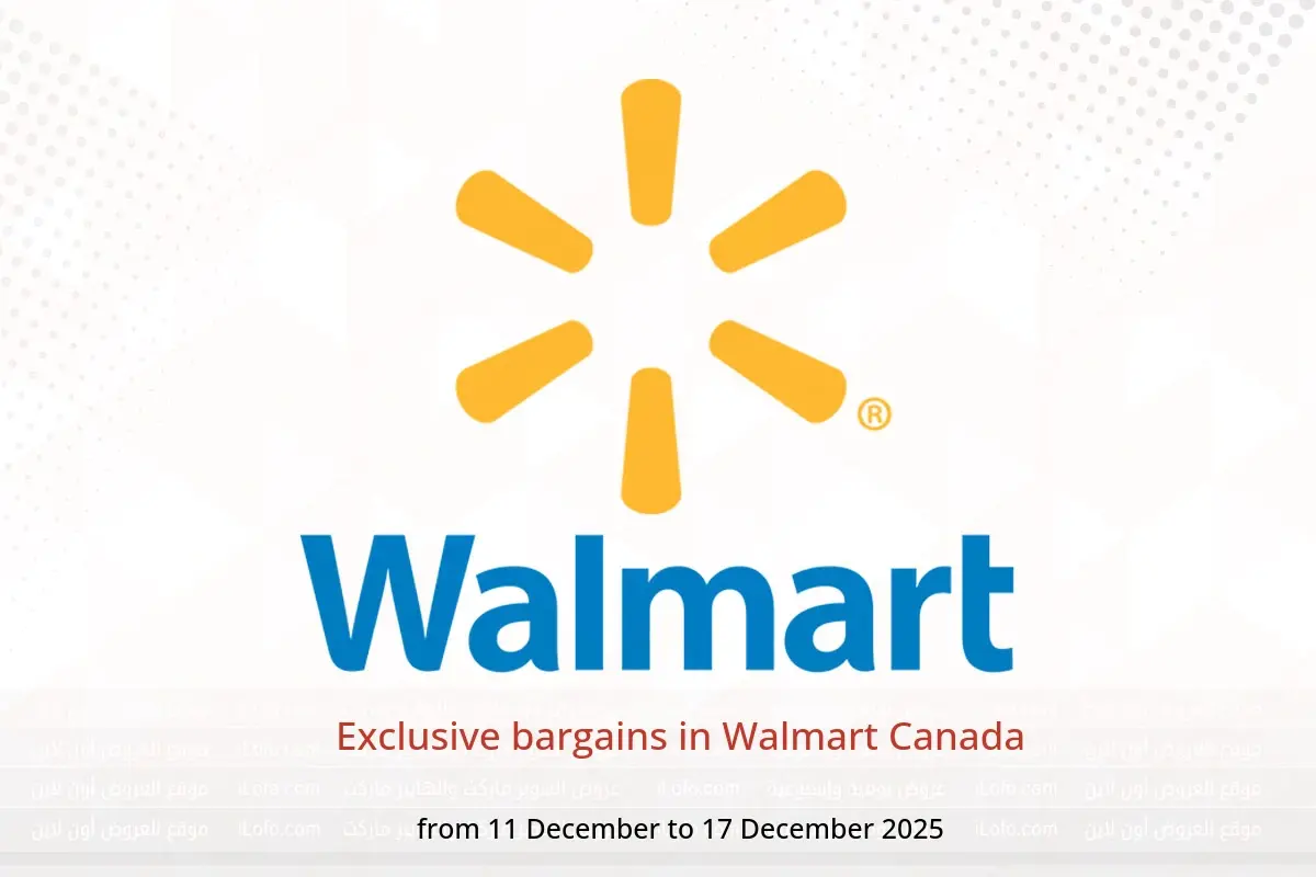 Walmart Canada Offers from 11 to 17 December 2025 Exclusive bargains - Walmart - Canada - 11 December 2025 – 17 December 2025 - Page 1