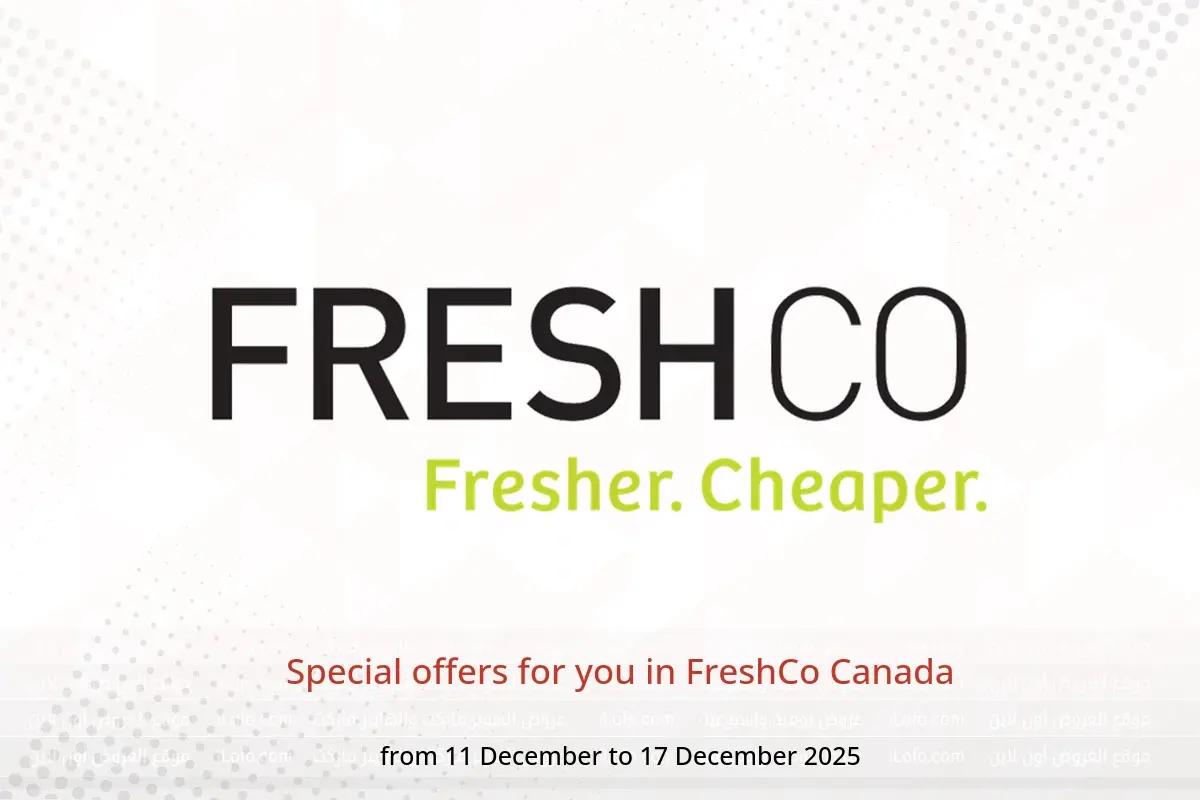 FreshCo Canada Offers from 11 to 17 December 2025 Special offers for you - FreshCo - Canada - 11 December 2025 – 17 December 2025 - Page 1
