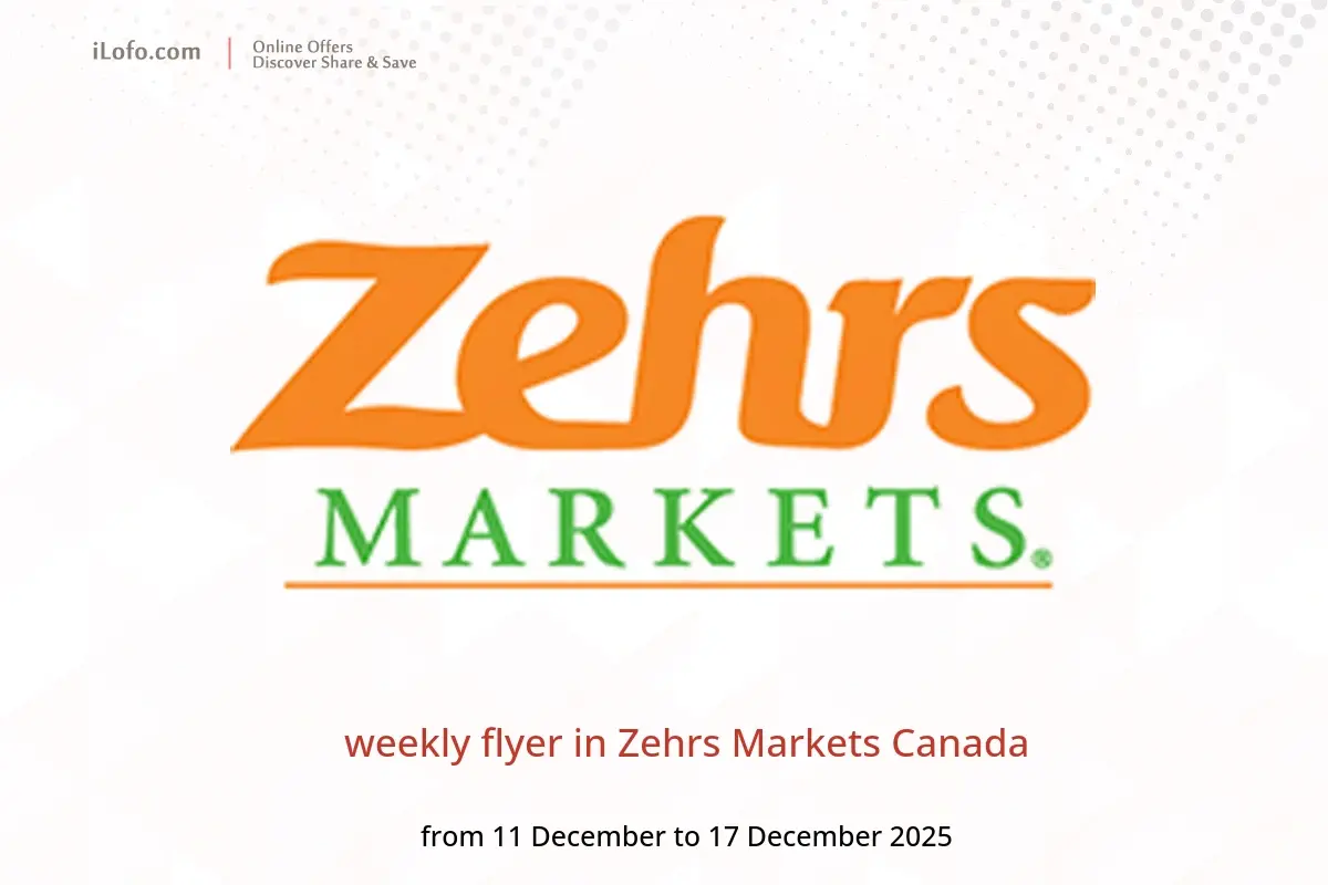 Zehrs Markets Canada Offers from 11 to 17 December 2025 weekly flyer - Zehrs Markets - Canada - 11 December 2025 – 17 December 2025 - Page 1