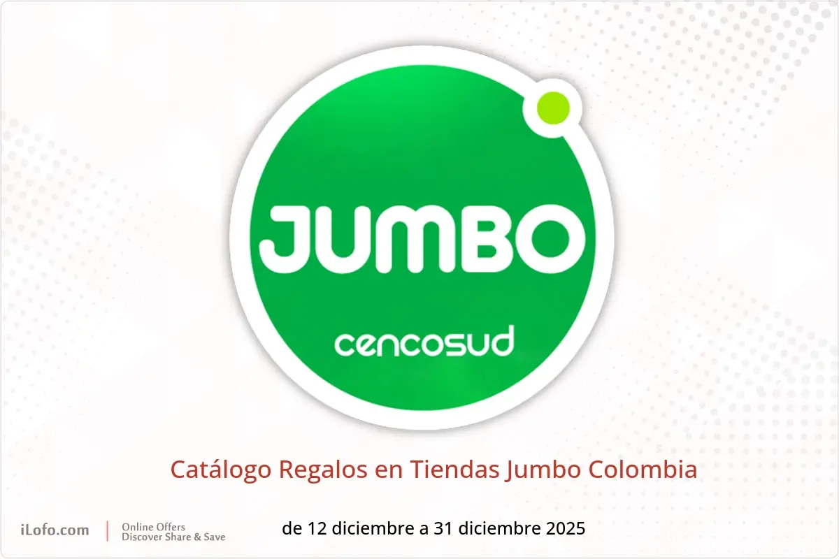 Ofertas de Tiendas Jumbo Colombia de 12 a 31 diciembre 2025 Catálogo Regalos - Tiendas Jumbo - Colombia - 12 diciembre 2025 – 31 diciembre 2025 - Página 1