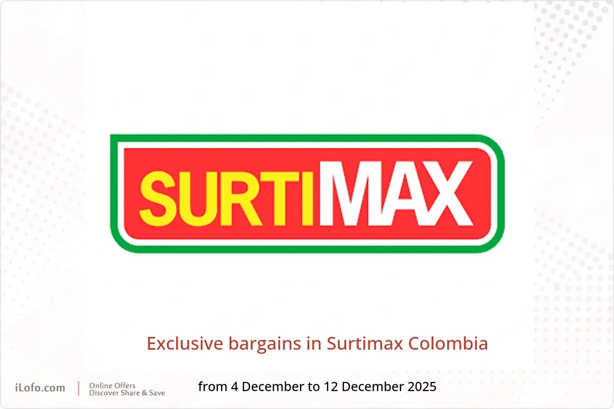 Surtimax Colombia Offers from 4 to 12 December 2025 Exclusive bargains - Surtimax - Colombia - 4 December 2025 – 12 December 2025 - Page 1