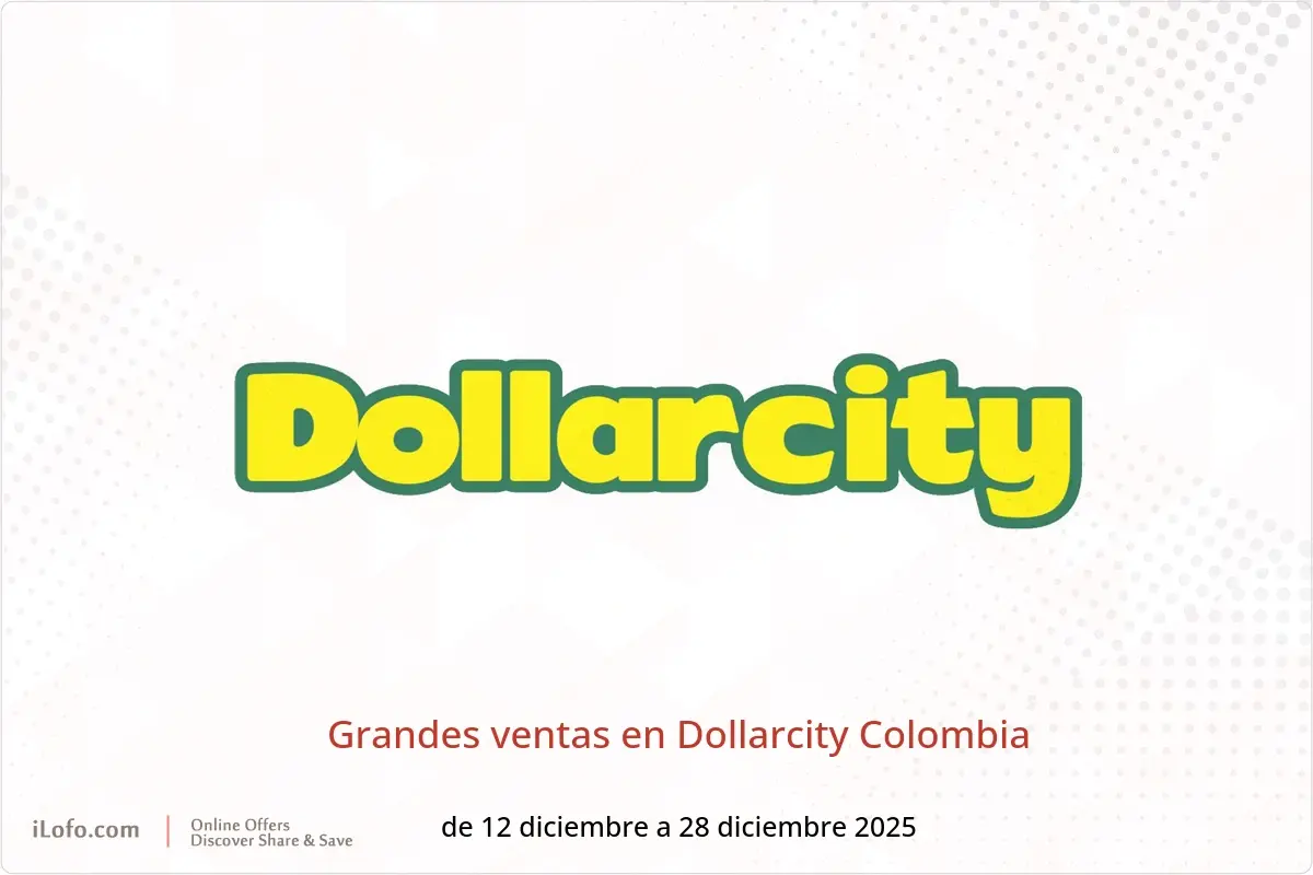 Ofertas de Dollarcity Colombia de 12 a 28 diciembre 2025 Grandes ventas - Dollarcity - Colombia - 12 diciembre 2025 – 28 diciembre 2025 - Página 1