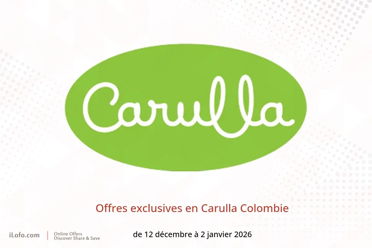 Offres Carulla Colombie de 12 décembre à 2 janvier 2026 Offres exclusives - Carulla - Colombie - 12 decembre 2025 – 2 janvier 2026 - Page 1