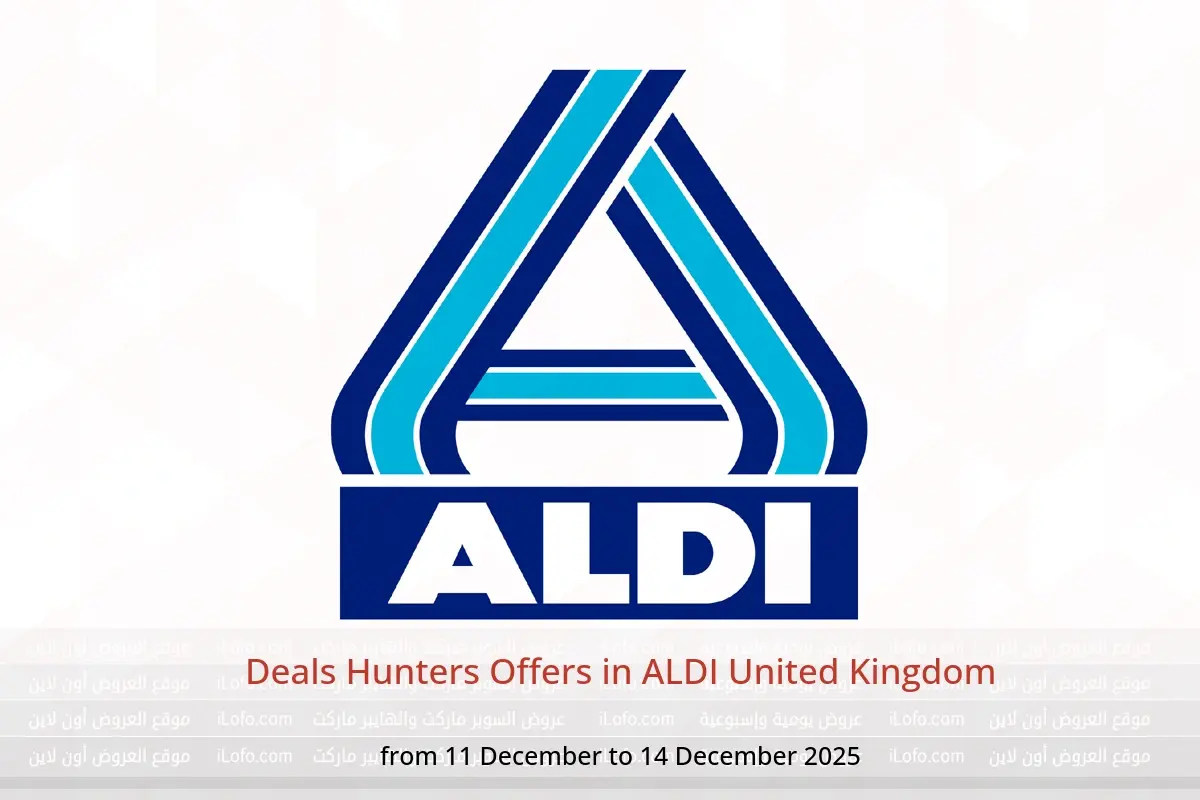 ALDI United Kingdom Offers from 11 to 14 December 2025 Deals Hunters Offers - ALDI - United Kingdom - 11 December 2025 – 14 December 2025 - Page 1