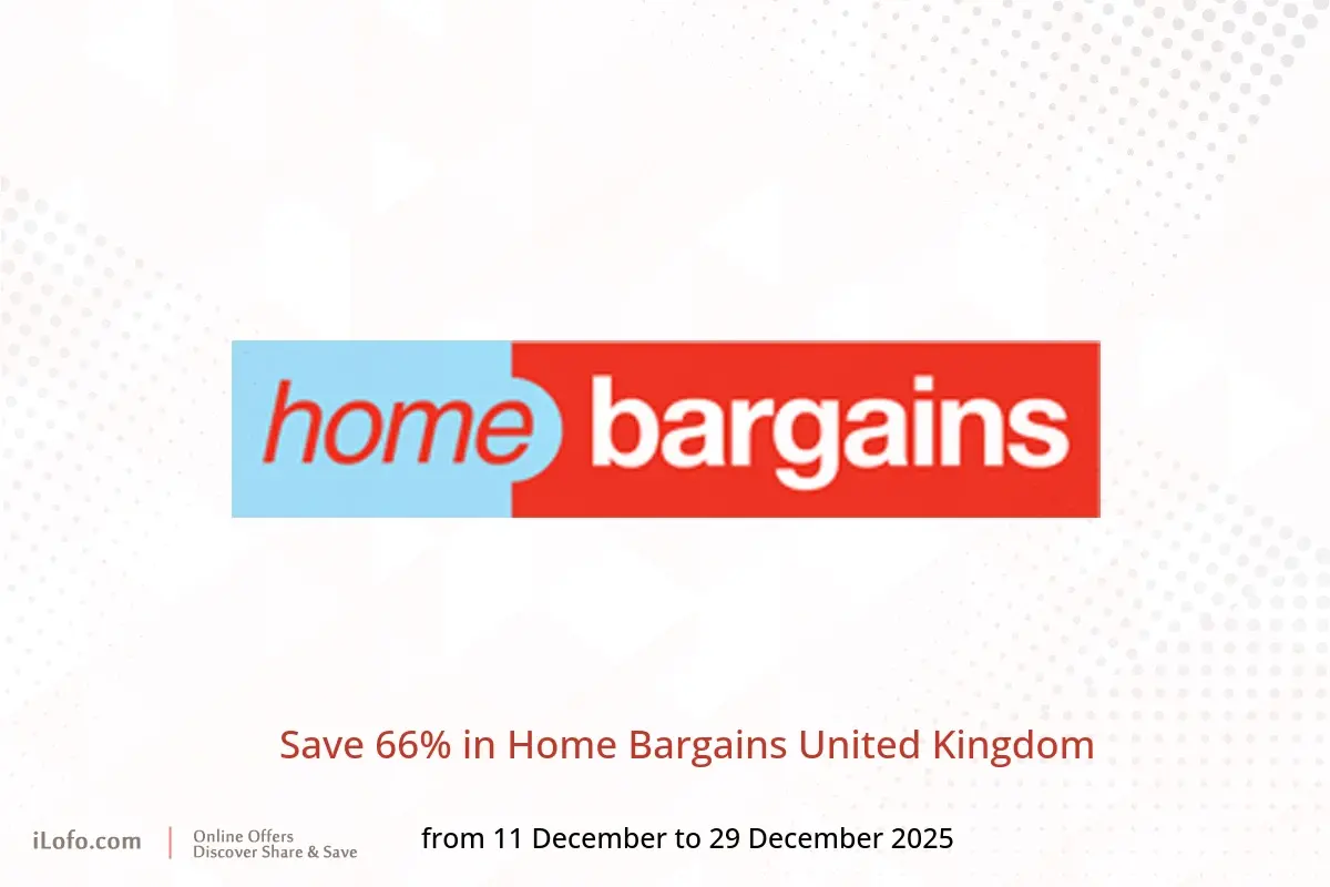 Home Bargains United Kingdom Offers from 11 to 29 December 2025 Save 66% - Home Bargains - United Kingdom - 11 December 2025 – 29 December 2025 - Page 1