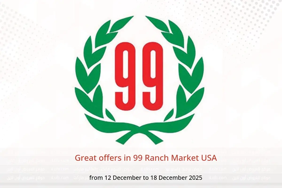 99 Ranch Market USA Offers from 12 to 18 December 2025 Great offers - 99 Ranch Market - USA - 12 December 2025 – 18 December 2025 - Page 1