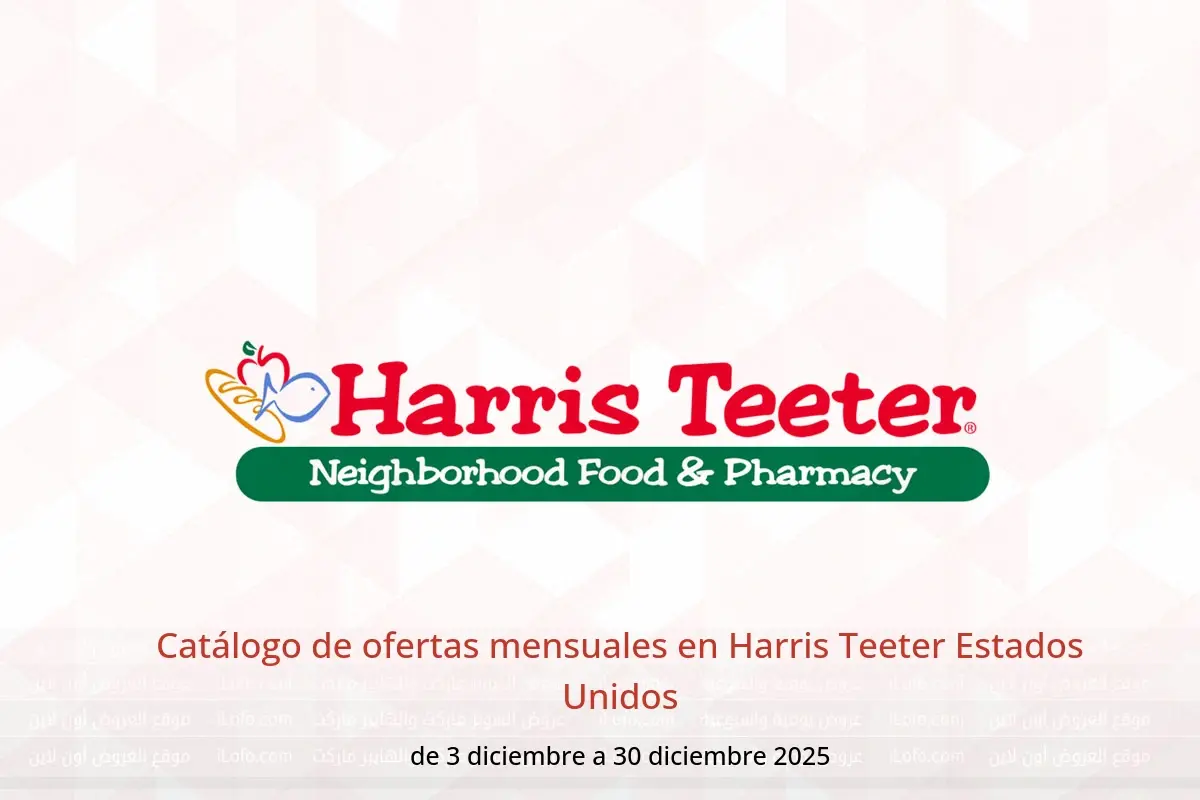 Ofertas de Harris Teeter Estados Unidos de 3 a 30 diciembre 2025 Catálogo de ofertas mensuales - Harris Teeter - Estados Unidos - 3 diciembre 2025 – 30 diciembre 2025 - Página 1