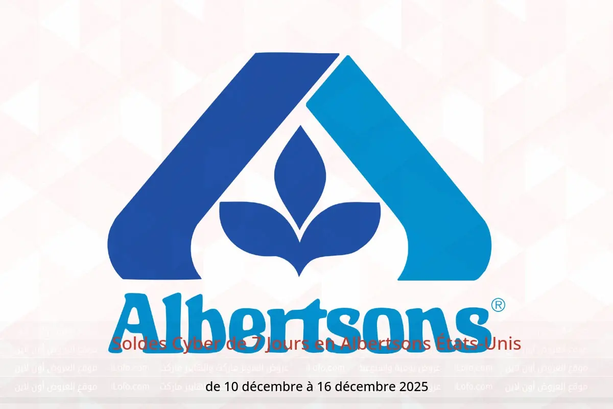 Offres Albertsons États-Unis de 10 à 16 décembre 2025 Soldes Cyber de 7 Jours - Albertsons - États-Unis - 10 decembre 2025 – 16 decembre 2025 - Page 1