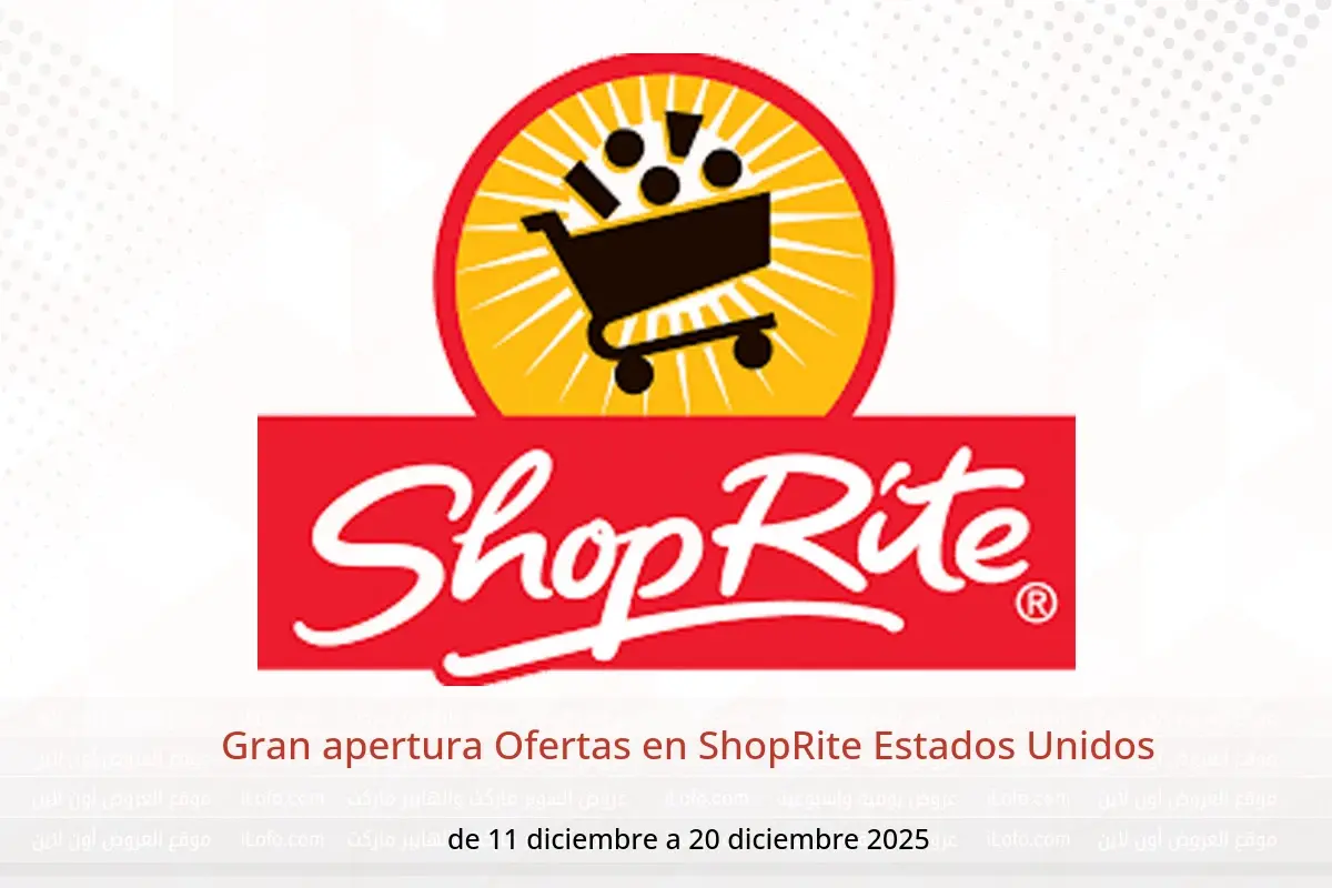 Ofertas de ShopRite Estados Unidos de 11 a 20 diciembre 2025 Gran apertura Ofertas - ShopRite - Estados Unidos - 11 diciembre 2025 – 20 diciembre 2025 - Página 1