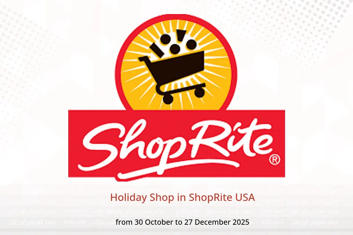 ShopRite USA Offers from 30 October to 27 December 2025 Holiday Shop - ShopRite - USA - 30 October 2025 – 27 December 2025 - Page 1